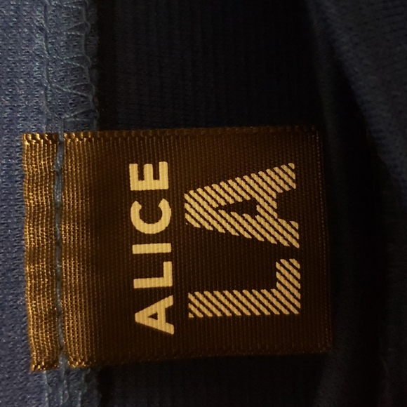 Stretchy blue pencil skirt. - Picture 2 of 6